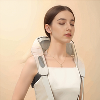 Beoka 2600hAm Masseur de cou portable sans fil à chaleur compressée avec chaleur Relaxation Shawl Massage Device Relaxation Massager