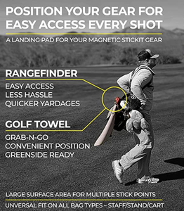 Clip de sac en métal avec logo personnalisé pour une utilisation rapide et facile de l'équipement de <span class=keywords><strong>golf</strong></span> magnétique et des accessoires de sac de <span class=keywords><strong>golf</strong></span> Tapis d'atterrissage en métal - Product Image 6