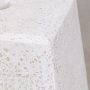 Heavy-Duty <strong>Weighted</strong> Patio <strong>Parasol</strong> <strong>Base</strong> - Marble/Granite/Concrete Stand - Product Image 4