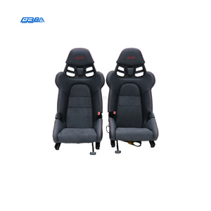 Asientos Deportivos Negros Diseñados para Porsche Cayman, Ajustables, de Fibra de Carbono, para Pista y Uso Diario - Product Image 1