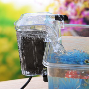 <span class=keywords><strong>Filtre</strong></span> d'<span class=keywords><strong>aquarium</strong></span> en plastique en gros, <span class=keywords><strong>filtre</strong></span> <span class=keywords><strong>externe</strong></span> mural en cascade, pompe à oxygène pour <span class=keywords><strong>aquarium</strong></span>, petit réservoir pour tortues, écologique - Product Image 3