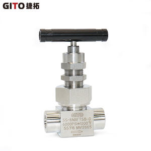 Válvula de aguja de acero inoxidable de alta temperatura y alta presión con tapa combinada para condiciones de operación severas, soldada en encaje. - Product Image 3