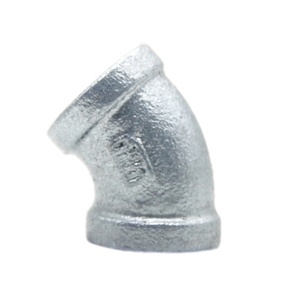 Codo <span class=keywords><strong>de</strong></span> <span class=keywords><strong>Hierro</strong></span> Maleable <span class=keywords><strong>Galvanizado</strong></span> <span class=keywords><strong>de</strong></span> 45 Grados, Accesorios <span class=keywords><strong>de</strong></span> <span class=keywords><strong>Hierro</strong></span> Maleable, Rosca Hembra NPT para Tuberías <span class=keywords><strong>de</strong></span> Bricolaje - Product Image 3