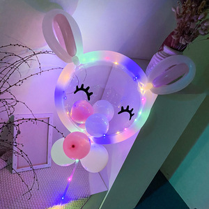 Palloncini Bobo LED Fai-da-Te da 20 Pollici, Set di Palloncini in Lattice Trasparenti per Gonfiaggio e Decorazione - Product Image 4