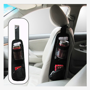 Nouveau Type siège de voiture bande latérale tissu imperméable siège de voiture organisateur <span class=keywords><strong>porte</strong></span>-bouteille sac de rangement poche - Product Image 1