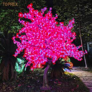 Commercial Illuminated Apple Tree IP65-Iluminación LED temática botánica exterior para jardines, resorts y espacios públicos - Product Image 4
