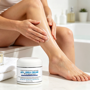 Crema con 40% de Urea y 2% de Ácido Salicílico, Crema Corporal Hidratante Intensiva, Crema Exfoliante para Pies Ásperos, Gruesos, Secos y Agrietados - Product Image 6