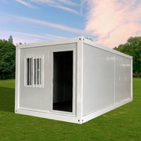 Casa Contenedor Modular de Acero Ligero de 20 pies, Prefabricada, Desmontable, para Vivienda Pequeña, Oficina en Obra, Taller