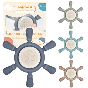 Sang Trọng Silicone Cảm Giác <span class=keywords><strong>Spinner</strong></span> Đồ Chơi Với Xoay Hút Cup Carbon Trung Tính Odm Giải Pháp Cho Bé Của Cảm Giác Phát <span class=keywords><strong>Tri</strong></span>ển - Product Image 1