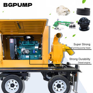 ปั๊มน้ำดีเซลระบบไฟฟ้าแรงดันสูง 10 แรงม้า ขนาด 2 3 4 6 8 10 12 นิ้ว สำหรับการเกษตรและการชลประทาน - Product Image 1