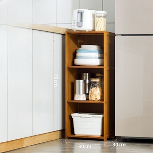 Factory Direct Bamboo High Quality Tiered Bamboo Kitchen <b>Shelf</b> Spice Rack Organizer - Product Image 6