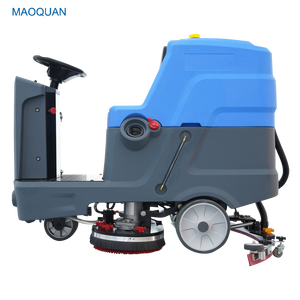 145/155L grande chiaro/serbatoio delle acque reflue 4-5 ore di esecuzione del piano ospedaliero Hotel Scrubber elettrico Ride-on spazzatrice - Product Image 4