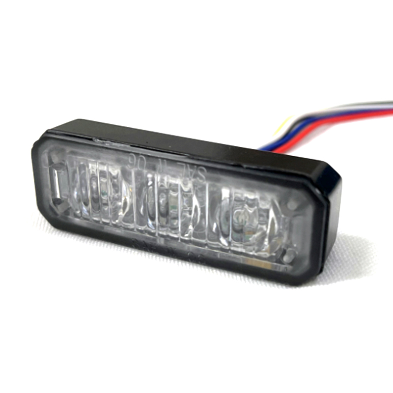 Factory Chinese made Red Blue strobe 12 24V strobe red blue led flashing light warning