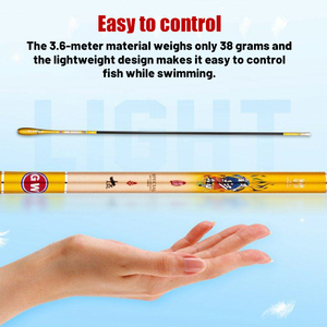 Canne à <span class=keywords><strong>pêche</strong></span> spinning ultra-légère et ultra-fine 37 Action pour <span class=keywords><strong>carpe</strong></span> cruciane - Product Image 3