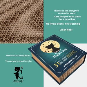 Customized Book Style <b>Cat</b> Toy Creative Corrugated <b>Cat</b> Nest Scratching Board Wear-Resistant <b>Cat</b> <b>Tree</b> Scratcher - Product Image 3