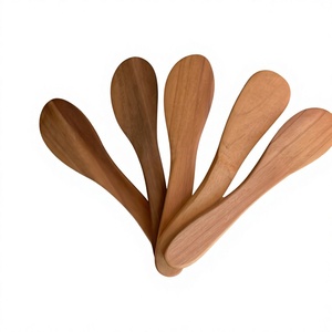 Juego de cuchillos para queso de madera con acabado espejo, diseño moderno, ecológico, espalda de cuchillo para mantequilla con mango, ideal para bodas - Product Image 1