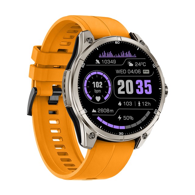 Advanced Smart Watch FT66 GPS Trajectory Position Compass 3ATM Life Waterproof Flashlight Outdoor Smartwatch for Hiking Fitness