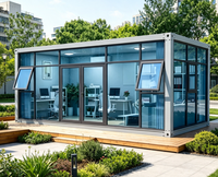 Conteneur habitable personnalisé par le fabricant 20ft 40ft – Maisons modulaires modernes préfabriquées, mini-maisons, bureaux et appartements en conteneurs