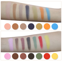 Palette de fards à paupières mate et scintillante hautement pigmentée, 28 couleurs, marque privée