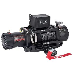 <strong>Electric</strong> <strong>12V</strong> DC 1200W Steel Wire Rope <strong>Winch</strong> (6mm 10m Lifting Height D-Ring End)-13500LBS Capacity Auto/Boat/ATV/UTV/Cranes 4-9m - Product Image 3