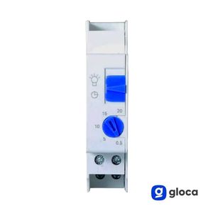 Minuteur mécanique Gloca 220-240V 50/60Hz 2300W max pour le contrôle de l'éclairage des couloirs et escaliers - Product Image 3