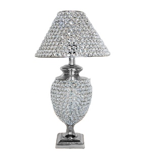 Modern Crystal Desk Light Electric Switch Control USB Recharge Acrylic LED <b>Table</b> Lamp for Bedroom Living Room Decoration - Product Image 1