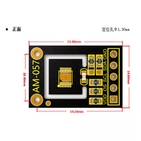 Module de capteur de température corporelle MAX30205, l'interface I2C fournit une sortie d'alarme d'excès de température/d'arrêt/d'interruption.