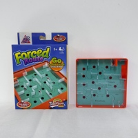 Jeu de labyrinthe à billes créatif en gros, jouet DIY anti-stress en plastique, jeu éducatif de bureau pour enfants