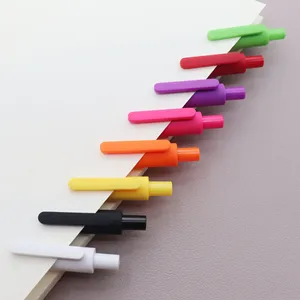 Matte Macaron Color Click Gel <b>Pen</b> Custom Logo <b>Retractable</b> Neutral <b>Pen</b> for Students,Office Stationery Promotional Wholesale Gifts - Product Image 3
