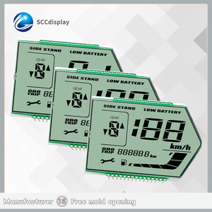 Venta de fábrica autodirecta personalizada GW003 HTN Pantalla positiva de bajo consumo Módulo LCD de 7 segmentos - Product Image 6