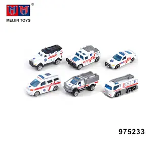 Harga Grosir Mainan Ambulans Geser 3 Buah Diecast