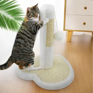 Nhà Máy Nhà sản xuất sisal dây Thảm gỗ gãi bài scratcher mèo cây Pet mèo Bóng đồ chơi