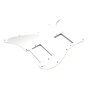 Pickguard <span class=keywords><strong>Stratocaster</strong></span> HH à 11 trous en PVC 3 plis, plaque anti-rayures ST Double Humbucker, compatible avec les <span class=keywords><strong>Stratocaster</strong></span> Fender américaines et mexicaines - Product Image 6