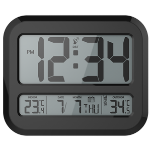 Đồng hồ nhiệt kế lịch kỹ thuật số thông minh Bảng Đồng Hồ Nhiệt Độ RC đồng hồ (Hot cung cấp) ABS không dây với trong/ngoài trời hiện đại - Product Image 2