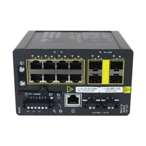 Commutateur Ethernet industriel IE-3100-8T4S-E, neuf, original, 8 ports cuivre GE, 4 ports SFP GE, système fixe - Product Image 2