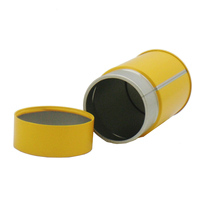 Boîte de conserve pour café matcha de 30g de marque privée personnalisée petite boîte de conserve matcha ronde en métal avec couvercle à vis