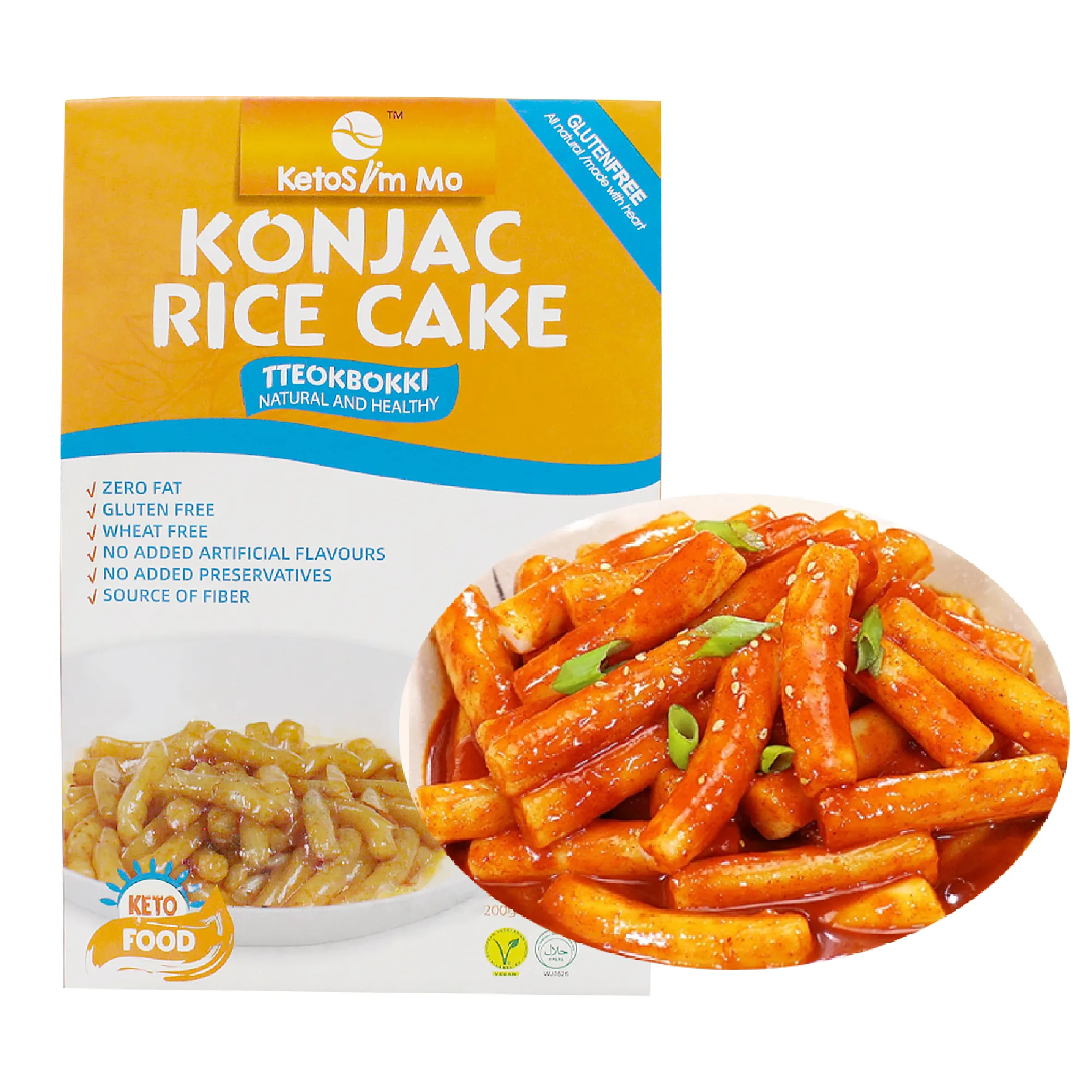 Gluten Gebühr Kalorien frei Chinesisch gemacht HALAL Nudeln Spanien Lebensmittel Fmcg Low Carb Produkte Shira taki Konjac Konnyaku Fettuccine