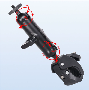 Soporte para cámara de bicicleta de motocicleta 360, soporte de montaje en manillar para <span class=keywords><strong>GoPro</strong></span> <span class=keywords><strong>Hero10</strong></span>/9/8/7/6/5/4, accesorio para cámaras de acción - Product Image 2