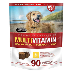Suplemento multivitamínico de etiqueta privada OEM para perros, suplemento para el cuidado de la salud de mascotas, masticables suaves con probióticos, vitamina para perros - Product Image 1