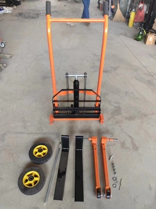Gerbeur manuel personnalisé 200/400 kg, type mini, gerbeur manuel à commande manuelle, <span class=keywords><strong>chariot</strong></span> <span class=keywords><strong>élévateur</strong></span> à fourche hydraulique, <span class=keywords><strong>chariot</strong></span> <span class=keywords><strong>élévateur</strong></span> à palettes - Product Image 6