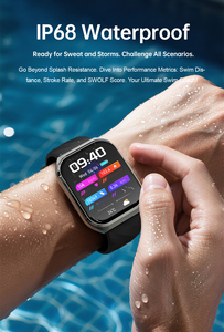 New MT66 Smart Watch 1000mAh Square IPS Curved Heart Rate Sleep Tracking 3D Dynamic Watch Faces IP68 Waterproof Call Function - Product Image 5
