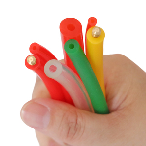 Bande transporteuse industrielle ronde creuse en polyuréthane, très vendue, résistante à l'usure, service de découpe disponible - Product Image 1