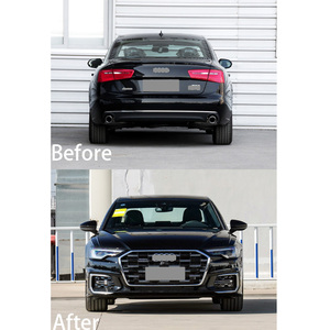 Kit Carrozzeria per <span class=keywords><strong>Audi</strong></span> <span class=keywords><strong>A6</strong></span> 2013-2018 - Aggiornamento a RS6 2023+ - Paraurti Anteriore e Posteriore, Minigonne Laterali, Set Completo - Product Image 6