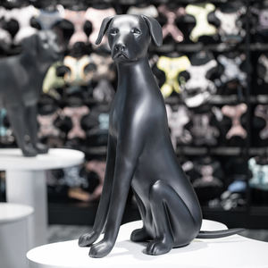 Sunraymascota Mannequin de <span class=keywords><strong>chien</strong></span> dalmatien <span class=keywords><strong>assis</strong></span> <span class=keywords><strong>pour</strong></span> vitrine, exportateur de mannequins de <span class=keywords><strong>chien</strong></span> en fibre de verre - Product Image 2