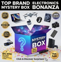 Boîte mystère électronique en gros pour le Black Friday aux États-Unis – 1 à 5 articles aléatoires, 500 gadgets de haute valeur différents disponibles à bas prix