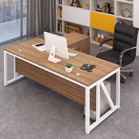 Bureau Simple avec pieds en métal bureau d'ordinateur bureau table d'ordinateur oem
