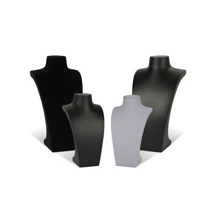 Expositor de Busto 3D de Estilo Único para Collares, Bandeja de Busto Ecológica para Exhibición de Joyería y Collares - Product Image 1