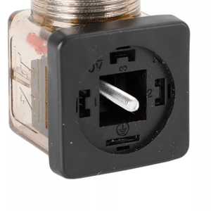 อุปกรณ์เสริมแรงดันไฟฟ้าปลั๊ก4ขาขดลวดโซลินอยด์วาล์วโปร่งใส - Product Image 4
