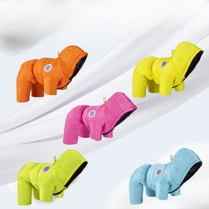 Küçük orta büyük köpekler için büyük köpek ceket su geçirmez Pet giysi kış sıcak yavru yelek su geçirmez ceket fransız Bulldog kostüm - Product Image 3