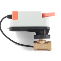 Vannes à boisseau sphérique en laiton et en plastique personnalisables avec actionneur électrique de commande de moteur à courant alternatif Support OEM pour vannes de commande de média d'eau